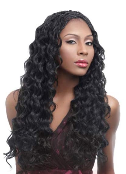Harlem125 Synthetic Hair Braids Kima Braid Ocean Wave 20'' (6-Pack, P1B/27)