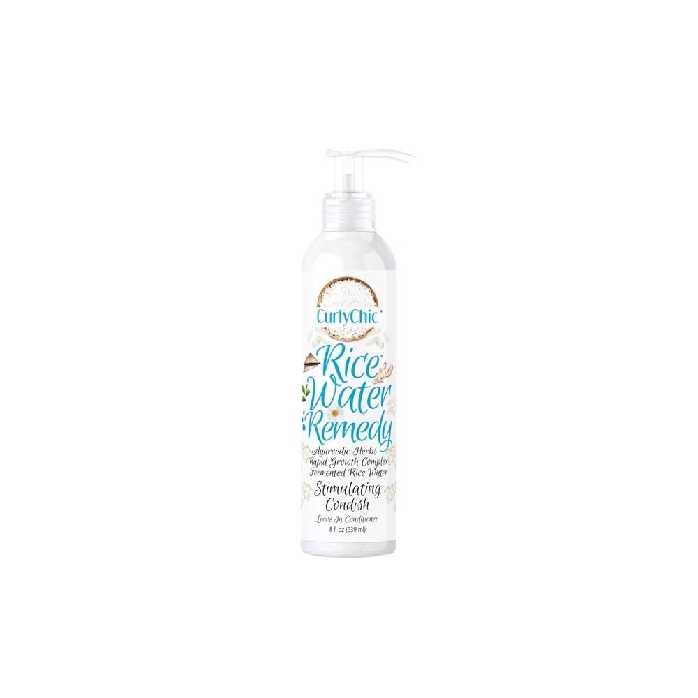 Curly Chic Rice Water Remedy Stimulating Condish 8 Fl.Oz