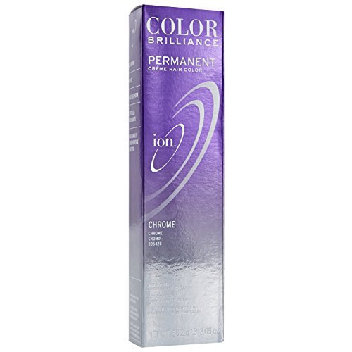 Ion Permanent Creme Hair Color 7Va Chrome, Vegan, Cruelty Free, Ppd Free, 100% Gray Coverage, Long-Lasting, Fade-Resistant Color