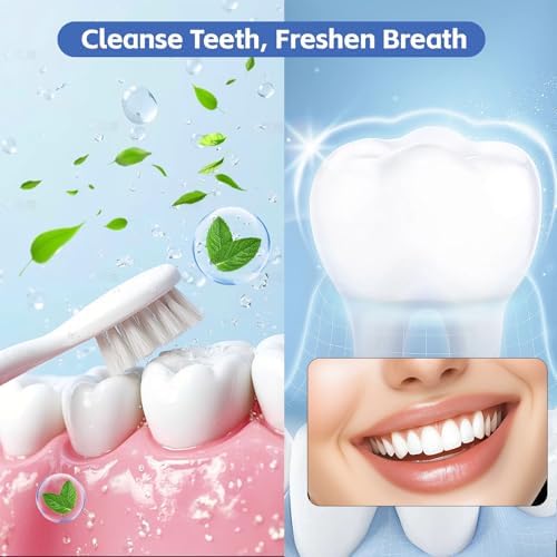 Set 3-Pack Miessence Toothpaste,Miessence Mint Toothpaste for Sensitive Teeth - Whitening, All-Natural, Fluoride-Free, 120g (4.23 oz) (3)