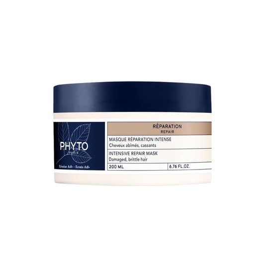 Phyto Paris Repair Intensive Restructuring Mask, Vegan, Silicone Free, Restores And Strengthens Damaged Hair And Brittle Hair Fi