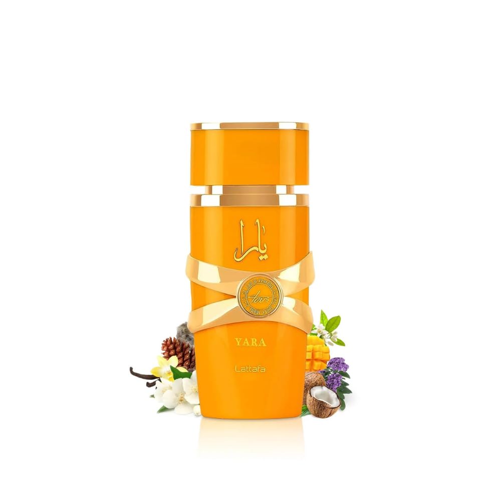 Lattafa Women's Fragrance Bundle | 2 x 3.4 Oz Yara & Yara Candy Eau De Parfum