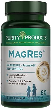 Purity Products - MagRes Formula Magnesium + Resveratrol 60 capsules