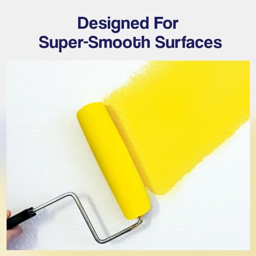 FoamPRO 209 Foam Paint Roller - 9" x 3/16" Foam Paint Roller for Many Unique Applications - Durable, Reliable, & Lint-Free Finish