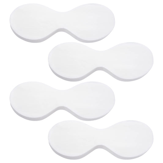 Pagow 400 Sheets Disposable Non Woven Eye Care, Cotton Paper Facial Eye Pads Spa, Diy Clear Eye Mask Paper Beauty Sheets For Ski