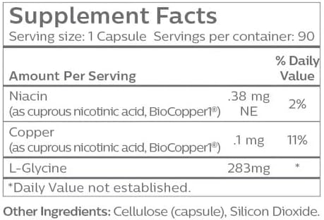MitoActivator BioCopper1 (Cunermuspir) LDS - Low Dose Serving 0.1mg Bioavailable Copper - Lyme Support for Sensitive Users to minimize Herxheimer Reaction