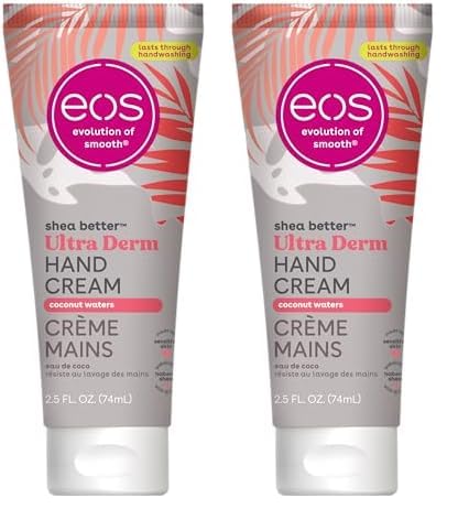 EOS Hand Cream – Pink Citrus | Natural Shea Butter Lotion for 24-Hour Hydration