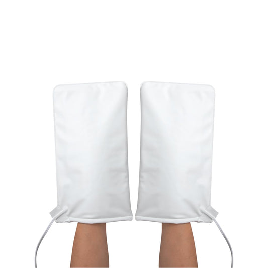 Forpro Professional Collection Premium Heated Mitts, Electric Thermal Moisturizing Hand Warmers For Spa Treatments, Dual Tempera