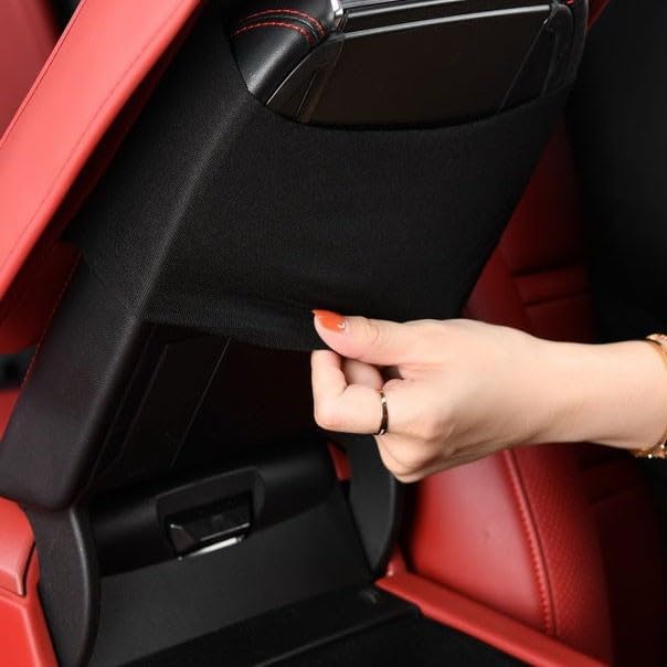 Auto Armrest Cushion Pads for Acura RDX(2015-2018) Accessories Car Centre Console Armrest Pad Durable Material and Easy to Clean-is Waterproof and Anti-Scratch