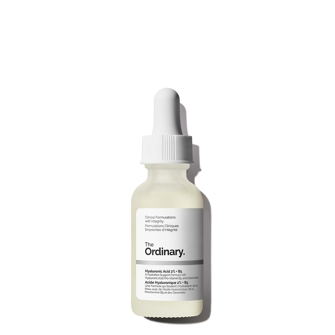 Hyaluronic Acid 2% + B5 Serum | Multi-Depth Hydration for Plumper Skin | 2-Pack