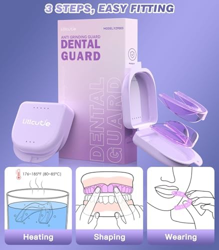 Mouth Guard for Women,2 Sizes (4 Pack) Mouth Guard for Grinding Teeth at Night,Night Guards for Sleeping