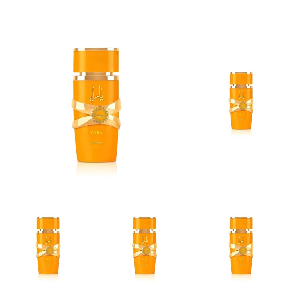 Lattafa Women's Fragrance Bundle | 2 x 3.4 Oz Yara & Yara Candy Eau De Parfum
