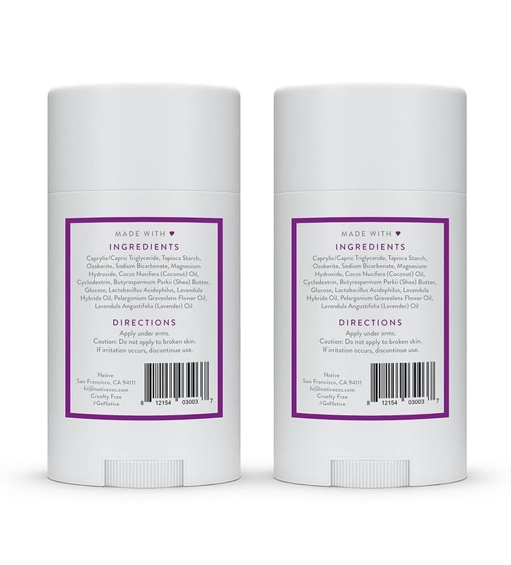 Native Deodorant | 72-Hour Odor Control | Aluminum-Free, Coconut & Vanilla