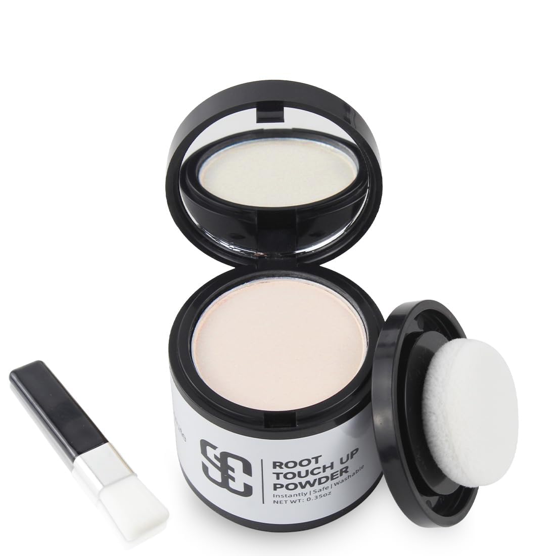 Sovoncare Instantly Hairline Powder-Maycheer Conceals Gray Hair Loss Shadow Coverage Magic Color Root Touch Up For Women & Men W