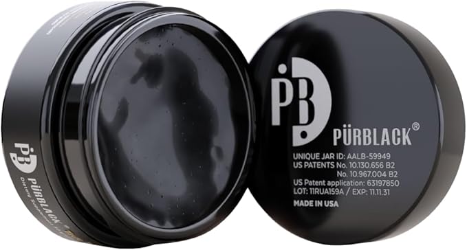 Pürblack® Live Resin True Gold Shilajit - Organic Shilajit Supplement with True Gold Content | Over 80 Minerals, High Bioavailability, Antioxidant Properties | Made in USA (60 Servings)