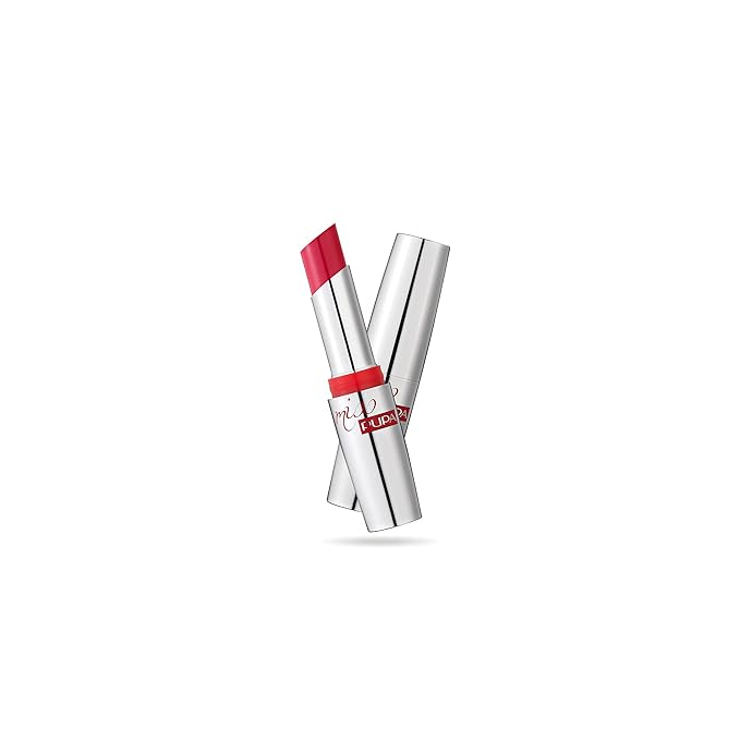 Pupa Milano Miss Milano Lipstick - Creamy, Ultra Pigmented Color - Nourishing Formula - Crystal-Effect Lipstick - Ultimate Boost Of Volume And Hydration - 303 Haute Couture Fuchsia - 0.071 OZ