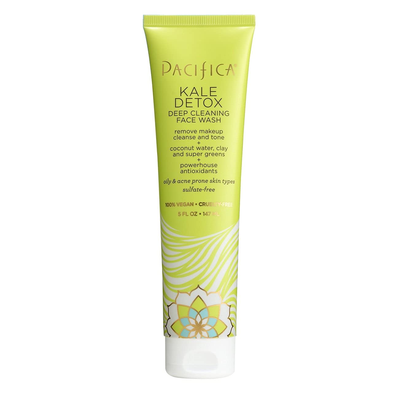 Pacifica Kale Detox Deep Cleansing Face Wash By Pacifica For Unisex - 5 Oz Cleanser