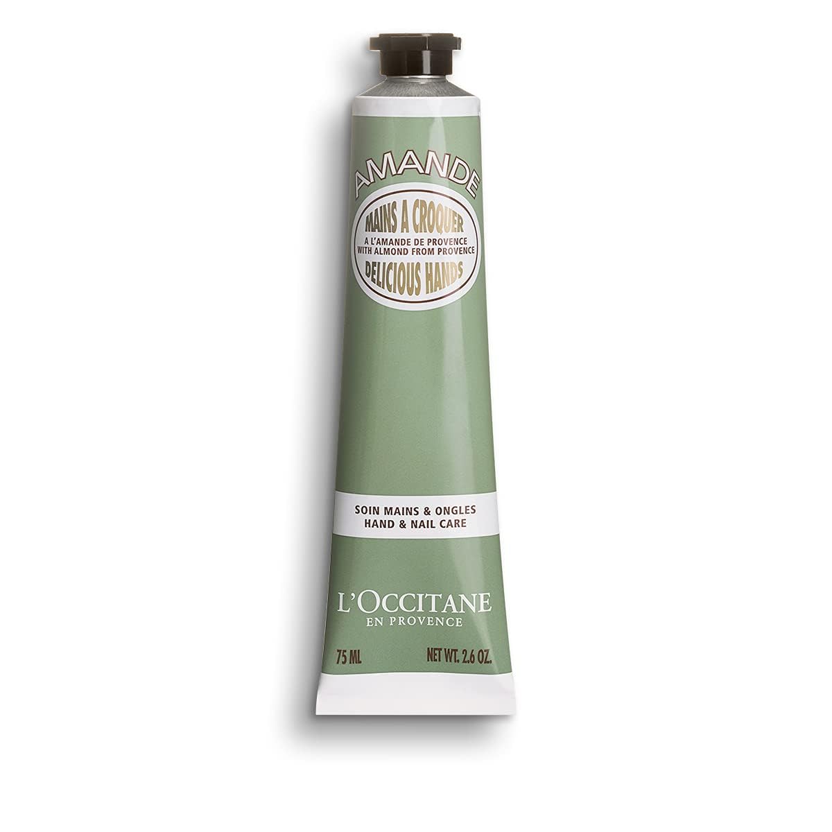 L'Occitane Almond Delicious Hand & Nail Cream: Soften Hands & Cuticles With Irresistible Almond Scent, Moisturizing, Infused Wit