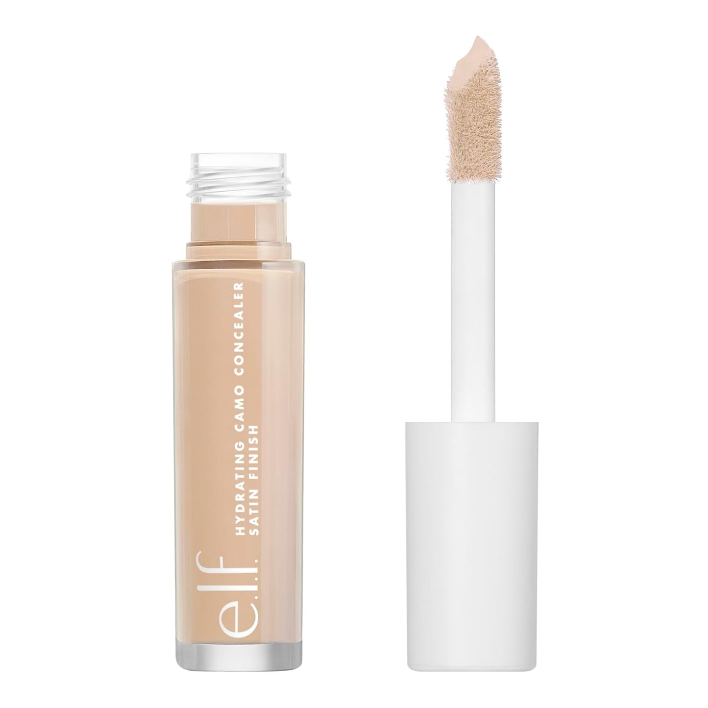 e.l.f. Hydrating Camo Concealer | Full-Coverage, Satin Finish | Vegan, Rich Chocolate