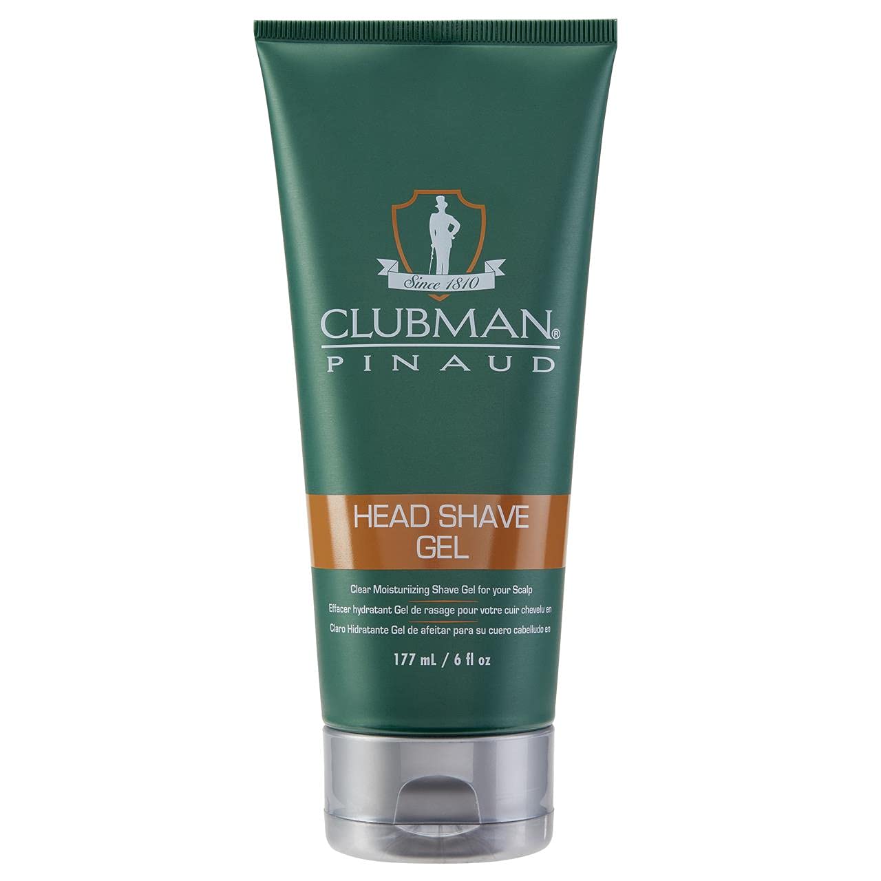 Clubman Head Shave Gel, 6 Fl Oz