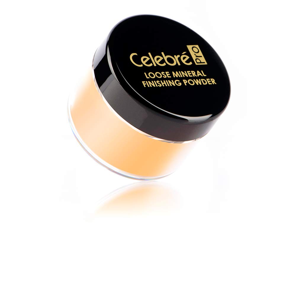 Mehron Makeup Celebre Loose Mineral Finish Powder (.42 Ounce) (Medium/Medium Dark)