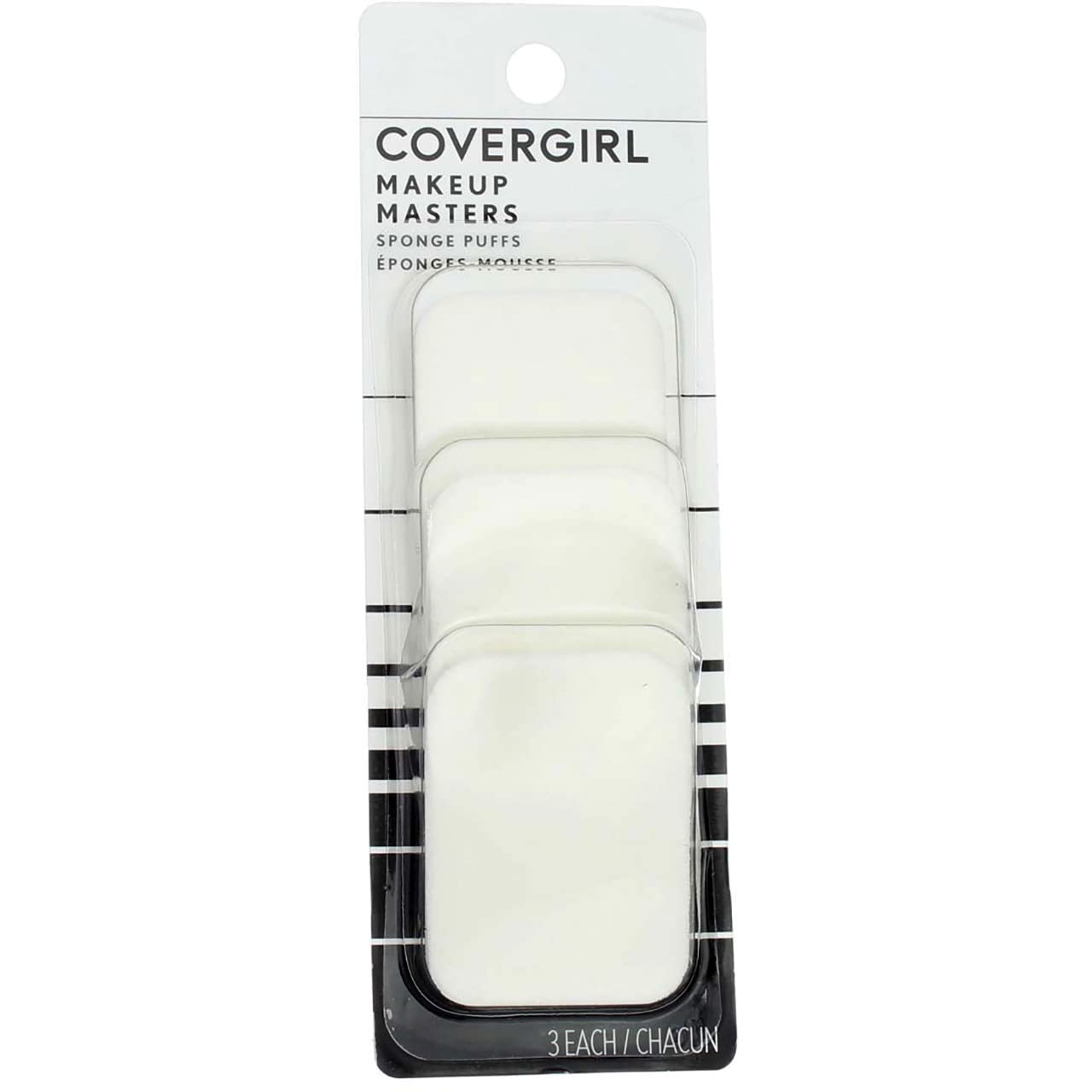 Covergirl Makeup Masters Sponge Puffs 3 Ea (Pack Of 6)
