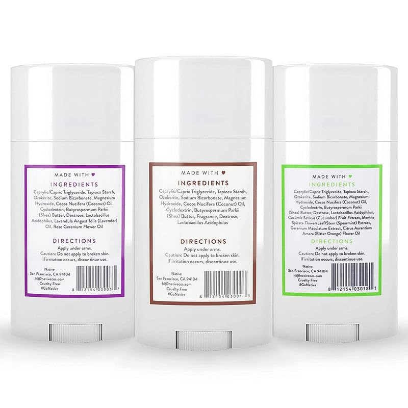 Native Deodorant | 72-Hour Odor Control | Aluminum-Free, Coconut & Vanilla