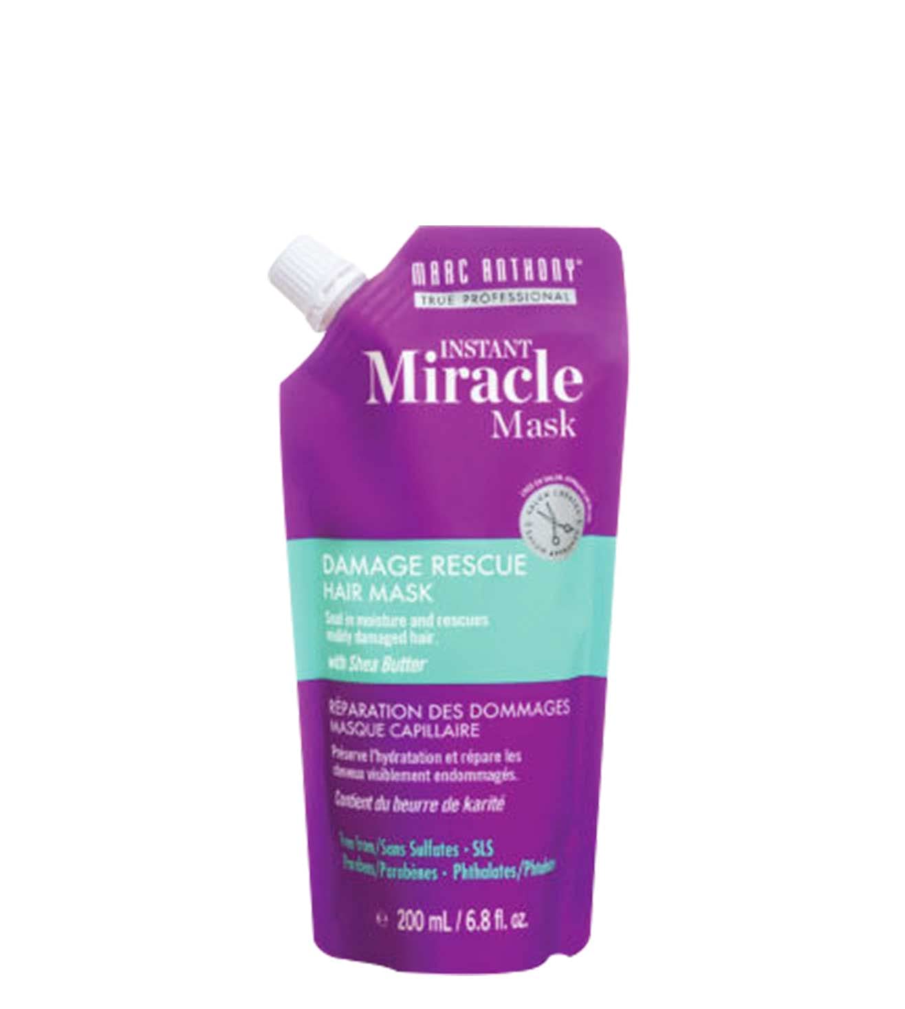 Marc Anthony Hair Mask for Dry Damaged Hair - Deep Conditioning Mask Protects & Nourish with Shea Butter, Avocado & Grapeseed Oi