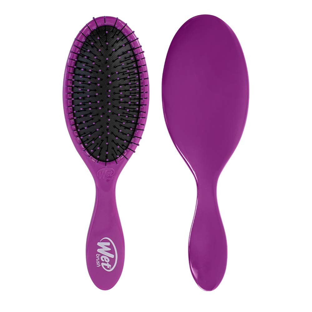 Wet Brush Original Detangling Hair Brush, Purple - Ultra-Soft Intelliflex Bristles - Detangler Brush Glide Through Tangles With