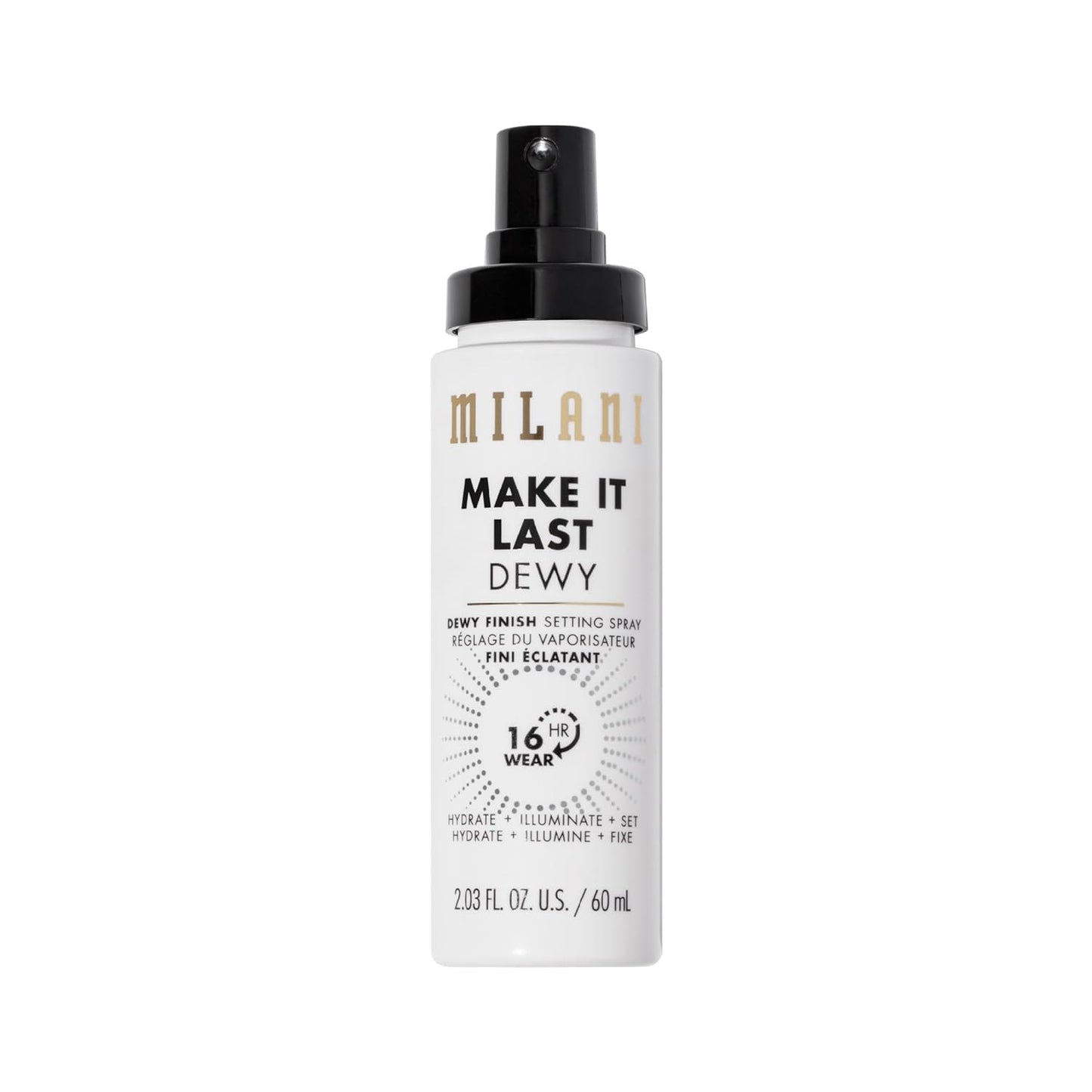 Milani Make It Dewy Setting Spray | 3-in-1 Hydrating & Illuminating Formula