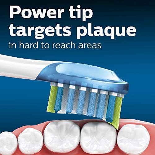 Philips Sonicare Genuine C3 Premium Plaque Control Toothbrush Heads, One Year Supply, 4 Brush Heads, White, HX9044/65