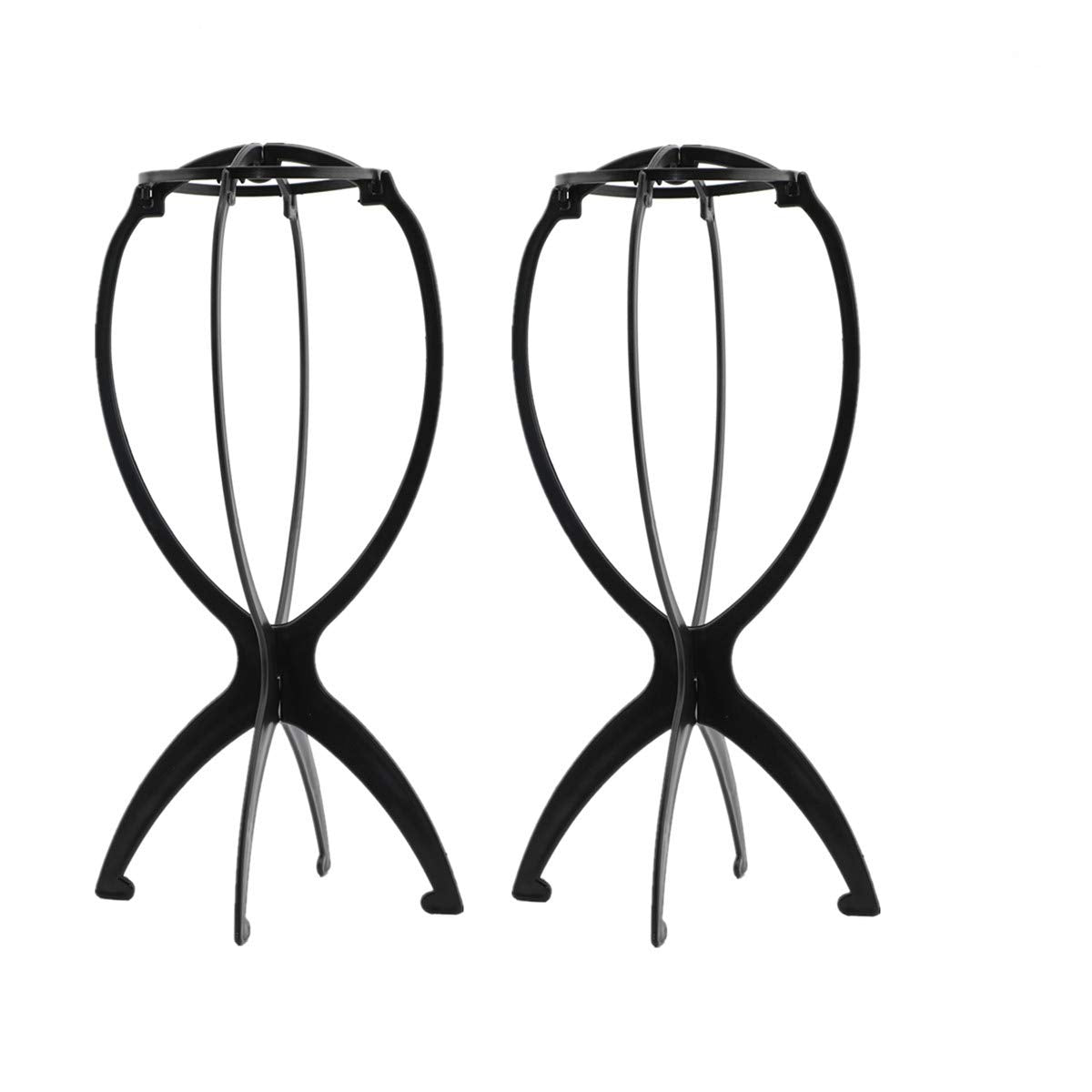Dansee Short Wig Stand 2 Pack ,Wig Holder For Multiple Wigs