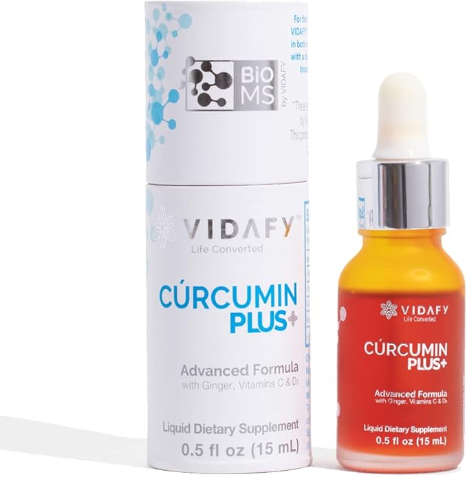 Turmeric Curcumin Plus - 15 ml Liquid Drops Curcumin Supplements