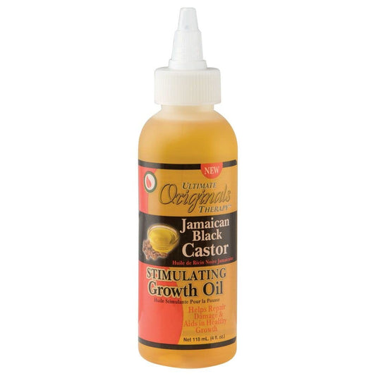 Originals By Africa'S Best Therapy Jamaican Black Castor Oil Stimulating Growth Oil, Naturally Repairs And Prevents Hair Damage