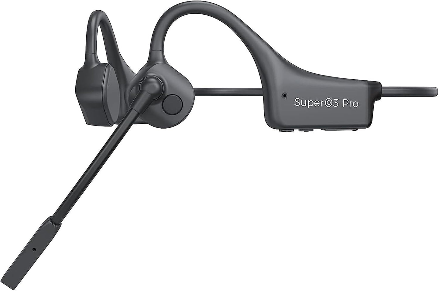 Bluetooth Headphones with Mic Open Ear Headphones Bluetooth 5.2 Headset with Dual CVC8.0 and ENC Noise-canceling Microphones Bone Conduction Headphones Computer Earphones, 8Hrs Battery