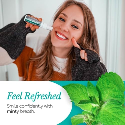 Smilesaver Retainer Cleaner Spray – Invisalign, Mouth Guard, and Denture Cleaner – Quick Oral Care for Aligner & Retainer Hygiene – Natural, Portable & Minty Fresh Oral Care Products (1oz)