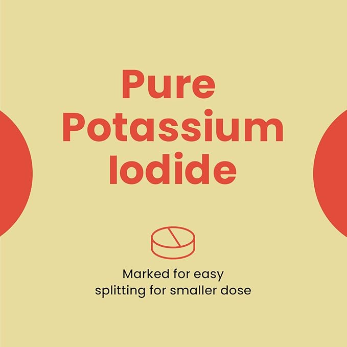 Waylo 2 Pack KI Potassium Iodide Tablets - 130 mg per Tablet, 300 Count, Made in USA, cGMP Certified