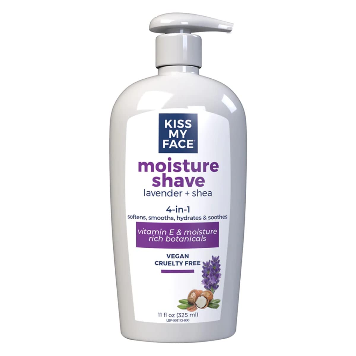 Kiss My Face Moisture Shave, Lavender & Shea 11 Oz