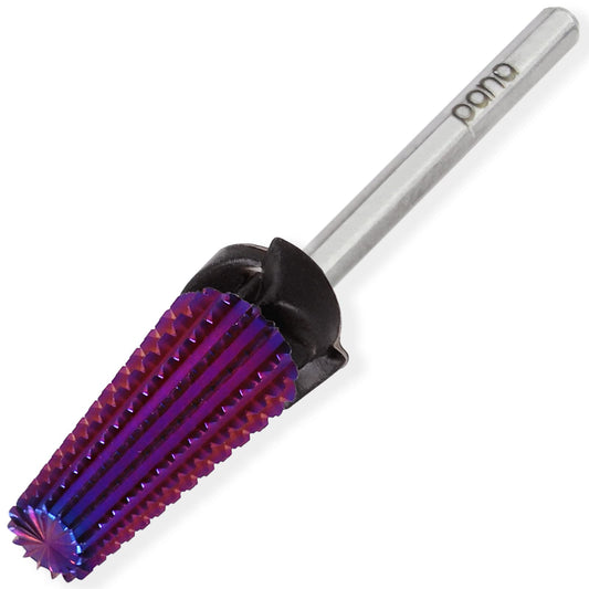 Pana Nail Carbide 5 In 1 Bit - Two Way Rotate Use For Both Left And Right Handed - Fast Remove Acrylic Or Hard Gel - 3/32'' Shan
