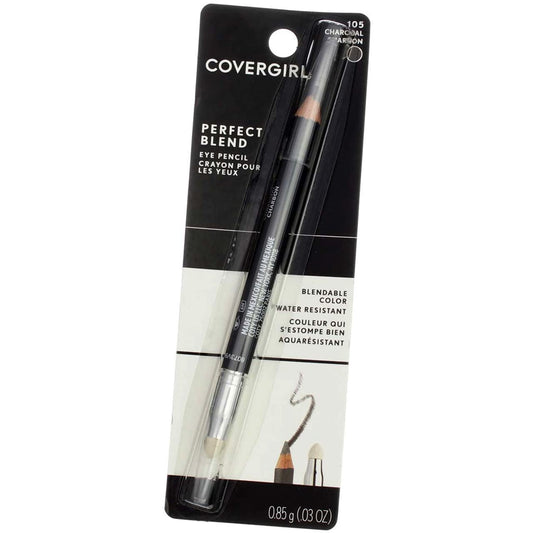Cover Girl 10306 105Chrcl Charcoal Perfect Blend Eyeliner Pencil