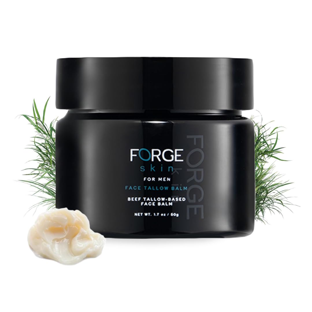 The Forge Skin Men'S Beef Tallow Balm For Skin | Beef Tallow For Skin Face Mens Skin Care Cream Facial Skincare Face Moisturizer