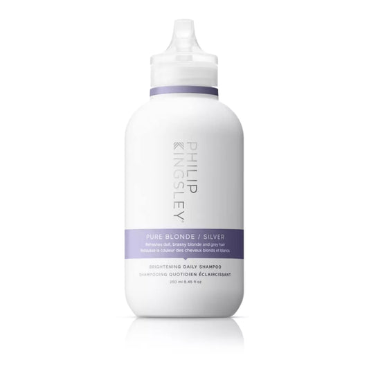 Philip Kingsley Pure Blonde/Silver Brightening Daily Purple Shampoo For Blonde Gray Silver Brassy Colored Highlighted Bleached H