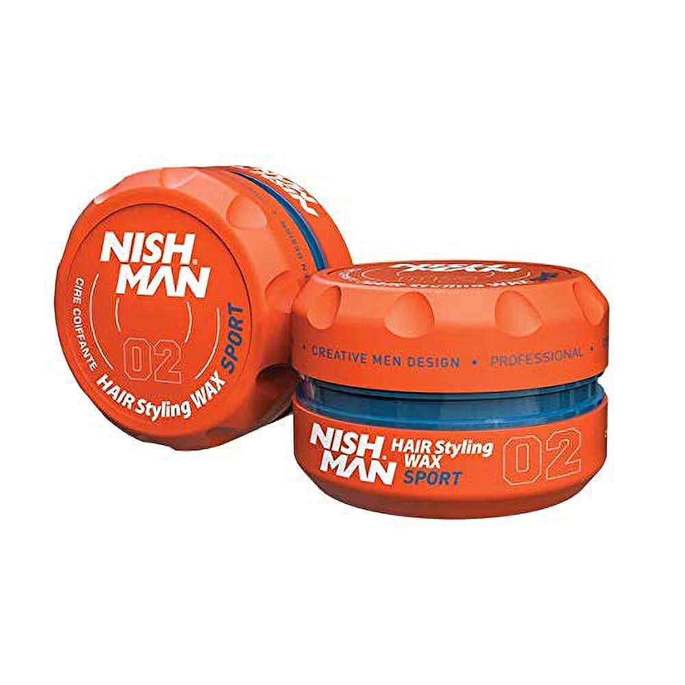 Nishman Hair Styling Series (02 Sport Aqua Wax, 150Ml)