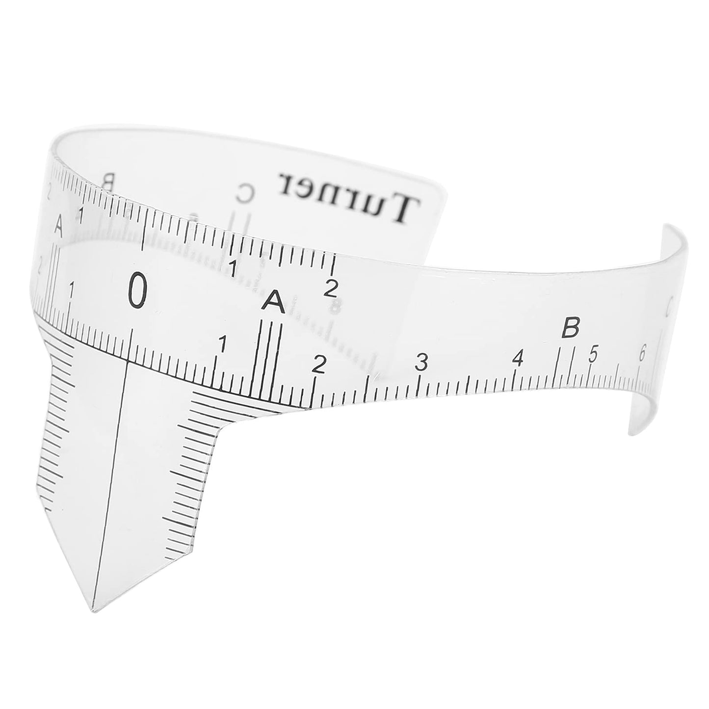 Tattoo Eyebrow Ruler, Nose Positioning Eyebrow Grooming Stencil Shaper Ruler Makeup Tatto Measure Tools For Microblading Supplie