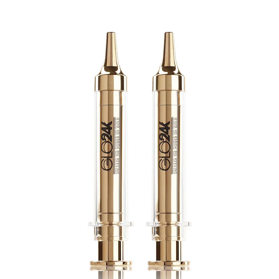 Glo24K Instant Facelift Cream With 24K Gold, Hyaluronic Acid, Peptides, And Vitamins. Value Pack Of 2. A Powerful Non-Invasive A