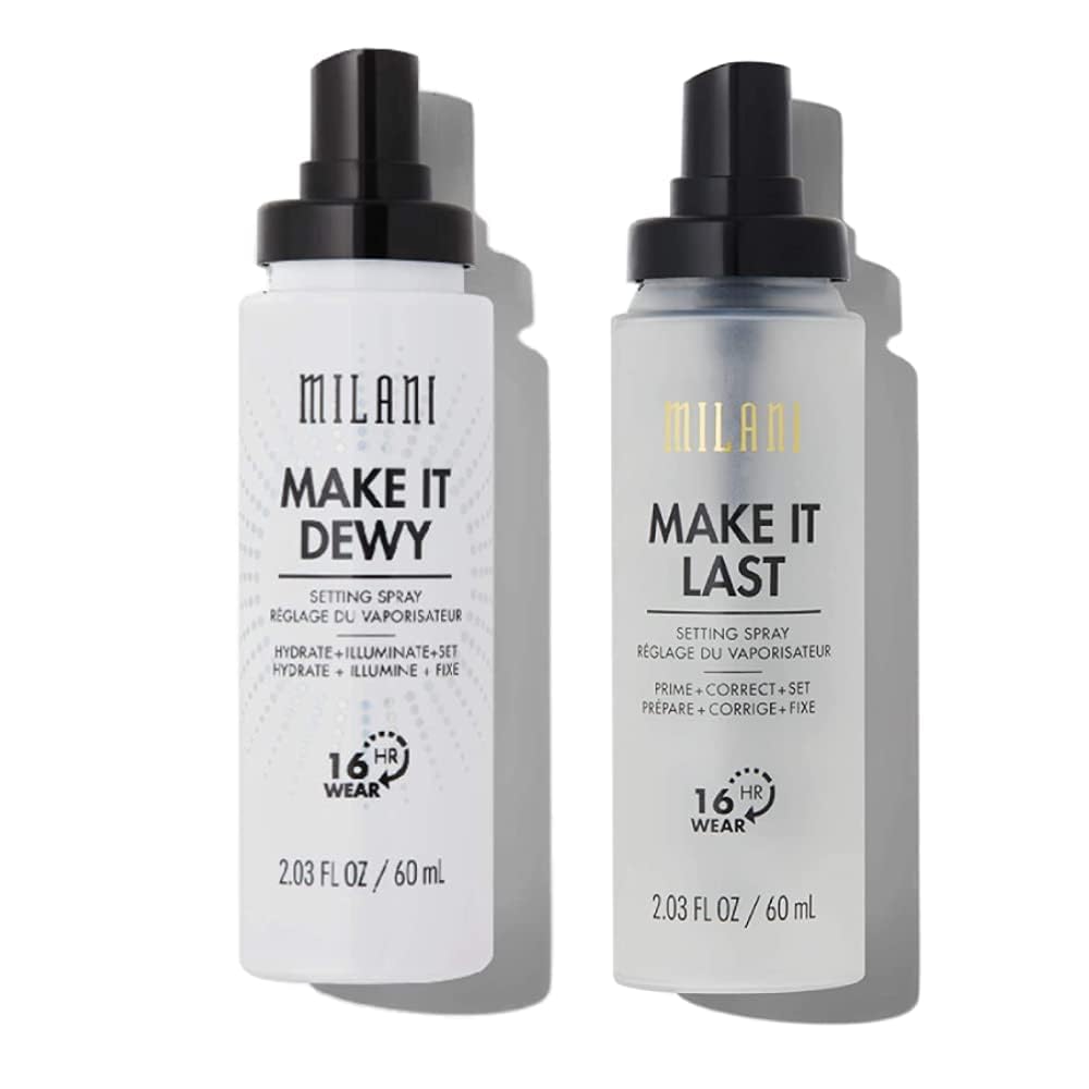 Milani Make It Dewy Setting Spray | 3-in-1 Hydrating & Illuminating Formula