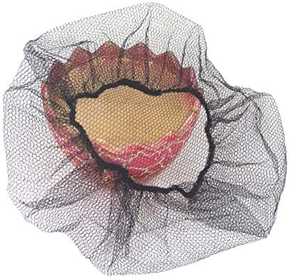 Disposable Hair Nets Food Service Nylon Caps Breathable Honeycomb 24" (100)