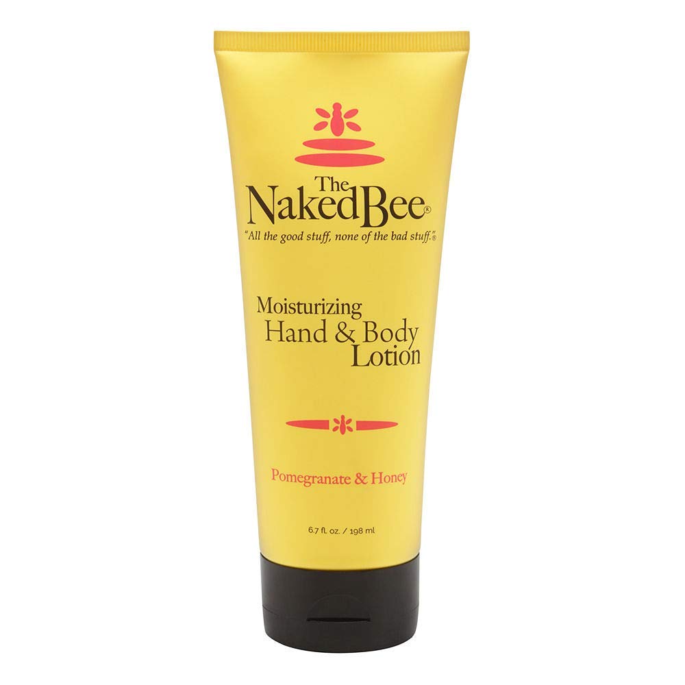 The Naked Bee Nourishing Body Lotion For All Skin Types (6.7 Fl Oz) - Moisture Replenishing Lotion For Dry Skin With Pomegrante