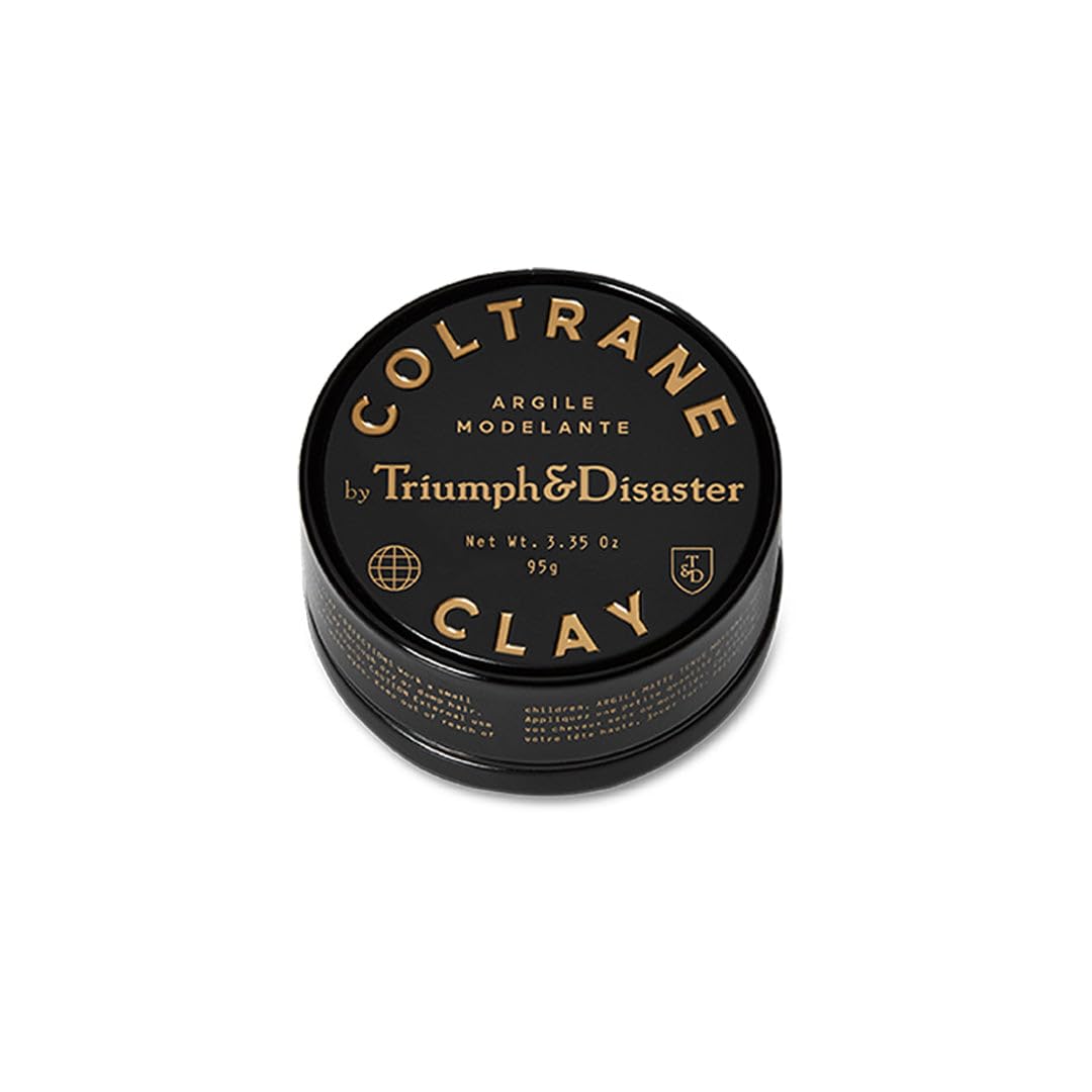 Triumph & Disaster | Coltrane Clay Hair Pomade | Medium Hold For Fine To Thick Hair - Matte Finish For Men, 95G
