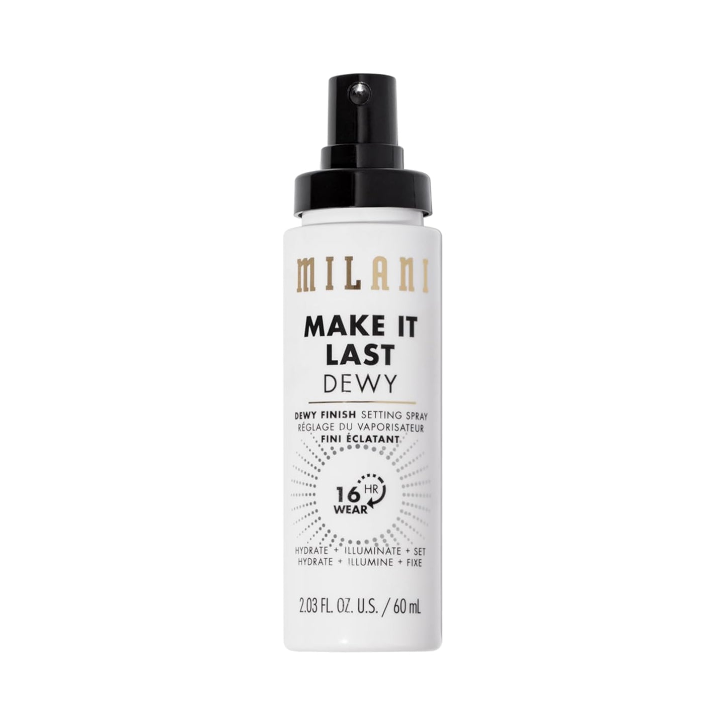 Milani Make It Dewy Setting Spray | 3-in-1 Hydrating & Illuminating Formula
